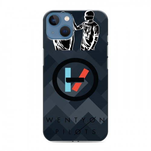 Дизайнерский силиконовый чехол для Iphone 13 Twenty One Pilots