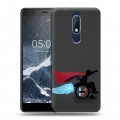 Дизайнерский пластиковый чехол для Nokia 5.1 Twenty One Pilots