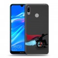 Дизайнерский пластиковый чехол для Huawei Y6 (2019) Twenty One Pilots