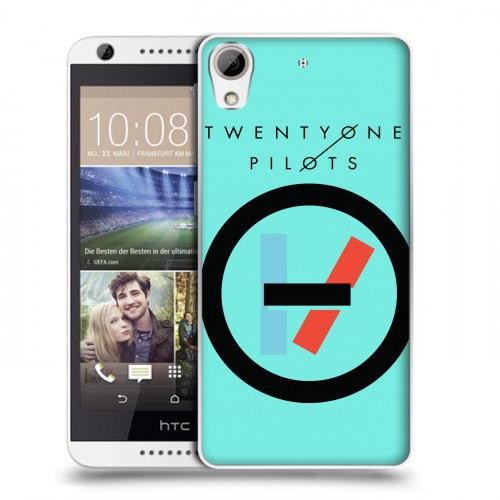 Дизайнерский силиконовый чехол для HTC Desire 626 Twenty One Pilots