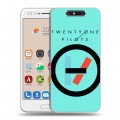 Дизайнерский пластиковый чехол для ZTE Blade V8 Twenty One Pilots