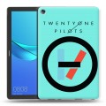 Дизайнерский силиконовый чехол для Huawei MediaPad M5 10.8 Twenty One Pilots