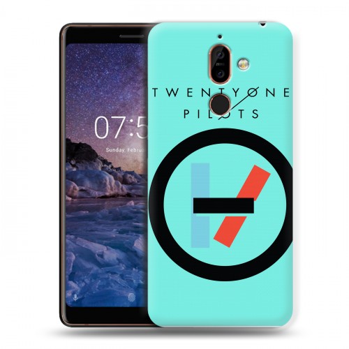 Дизайнерский пластиковый чехол для Nokia 7 Plus Twenty One Pilots