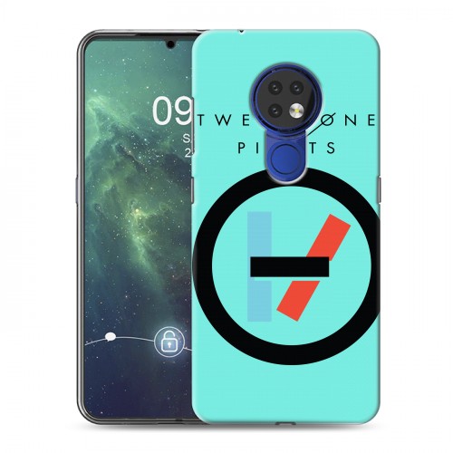 Дизайнерский силиконовый чехол для Nokia 6.2 Twenty One Pilots