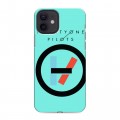 Дизайнерский силиконовый чехол для Iphone 12 Twenty One Pilots