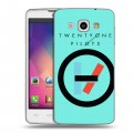 Дизайнерский пластиковый чехол для LG L60 Twenty One Pilots