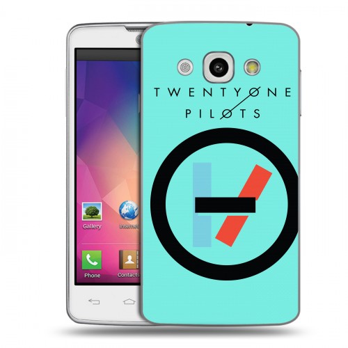 Дизайнерский пластиковый чехол для LG L60 Twenty One Pilots