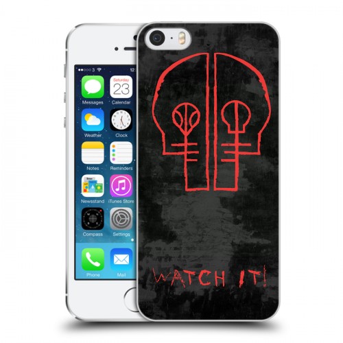 Дизайнерский пластиковый чехол для Iphone 5s Twenty One Pilots