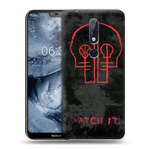 Дизайнерский силиконовый чехол для Nokia 6.1 Plus Twenty One Pilots