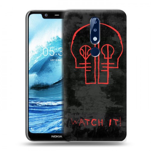 Дизайнерский силиконовый чехол для Nokia 5.1 Plus Twenty One Pilots