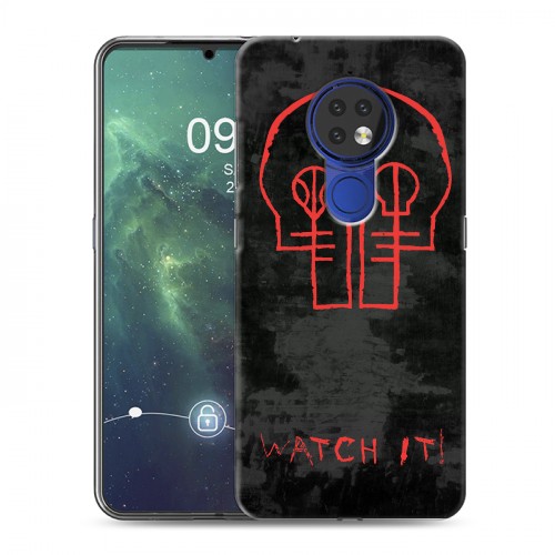 Дизайнерский силиконовый чехол для Nokia 6.2 Twenty One Pilots