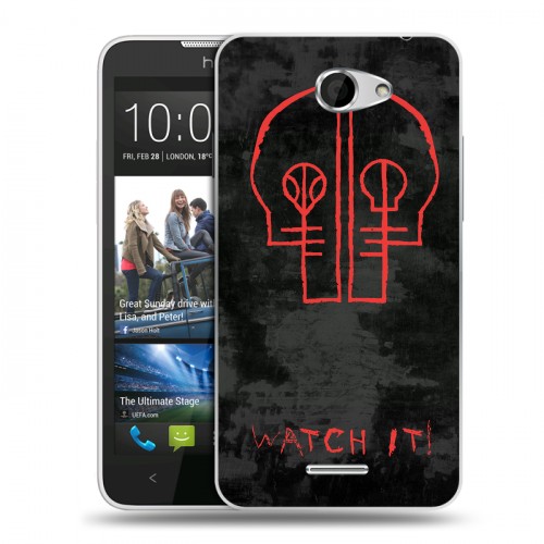 Дизайнерский пластиковый чехол для HTC Desire 516 Twenty One Pilots