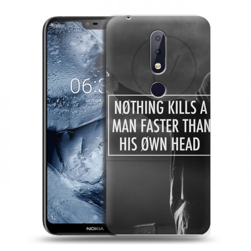 Дизайнерский пластиковый чехол для Nokia 6.1 Plus Twenty One Pilots