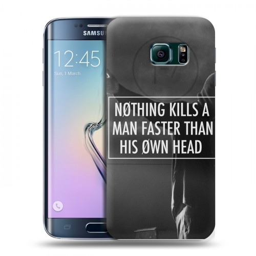 Дизайнерский пластиковый чехол для Samsung Galaxy S6 Edge Twenty One Pilots