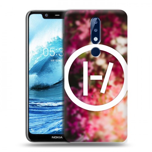 Дизайнерский силиконовый чехол для Nokia 5.1 Plus Twenty One Pilots