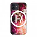 Дизайнерский силиконовый чехол для Iphone 12 Twenty One Pilots