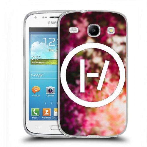 Дизайнерский силиконовый чехол для Samsung Galaxy Core Twenty One Pilots