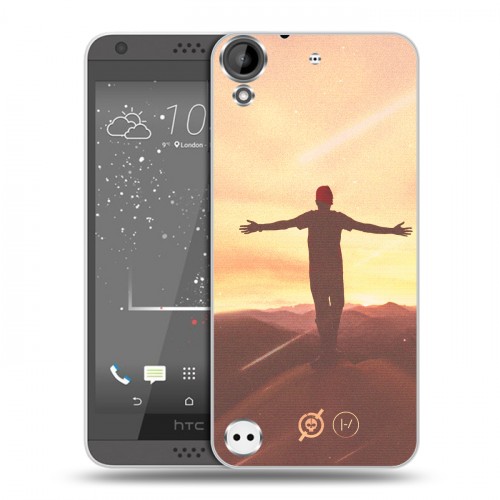 Дизайнерский пластиковый чехол для HTC Desire 530 Twenty One Pilots