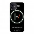 Дизайнерский силиконовый чехол для Iphone 12 Twenty One Pilots