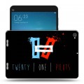 Дизайнерский силиконовый чехол для Xiaomi Mi Pad 2 Twenty One Pilots