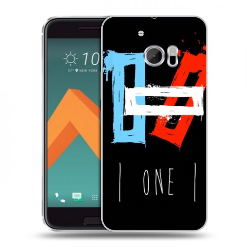 Дизайнерский пластиковый чехол для HTC 10 Twenty One Pilots