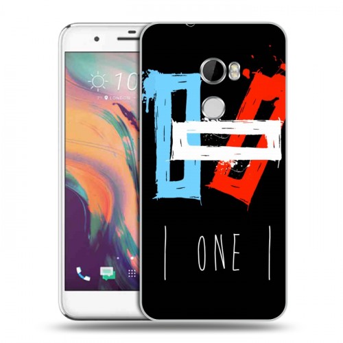 Дизайнерский пластиковый чехол для HTC One X10 Twenty One Pilots