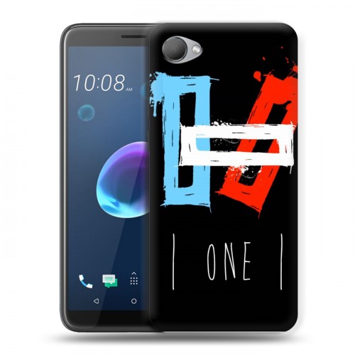 Дизайнерский пластиковый чехол для HTC Desire 12 Twenty One Pilots