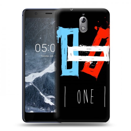 Дизайнерский пластиковый чехол для Nokia 3.1 Twenty One Pilots