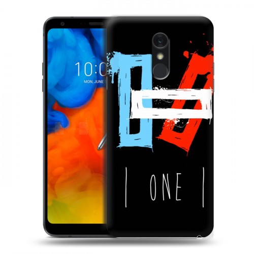 Дизайнерский пластиковый чехол для LG Q Stylus Twenty One Pilots