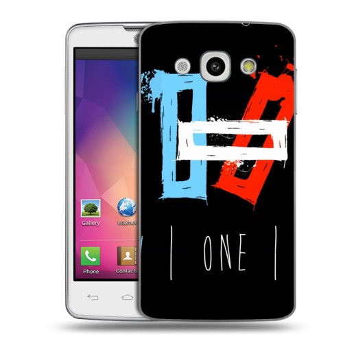 Дизайнерский пластиковый чехол для LG L60 Twenty One Pilots