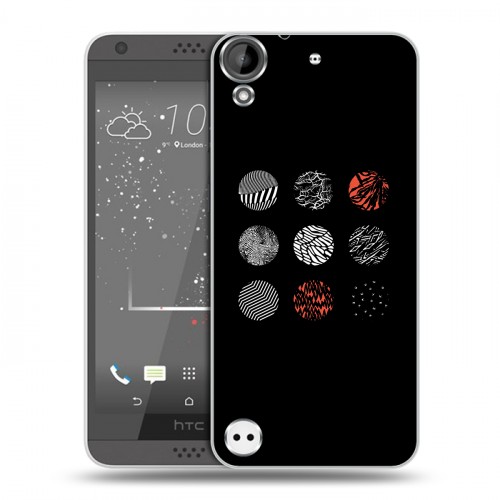 Дизайнерский пластиковый чехол для HTC Desire 530 Twenty One Pilots