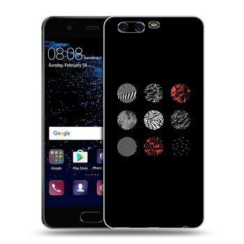 Дизайнерский силиконовый чехол для Huawei P10 Plus Twenty One Pilots (на заказ)