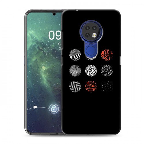 Дизайнерский силиконовый чехол для Nokia 6.2 Twenty One Pilots