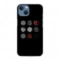 Дизайнерский силиконовый чехол для Iphone 13 Twenty One Pilots