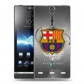 Дизайнерский пластиковый чехол для Sony Xperia S Барселона