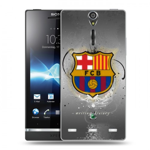 Дизайнерский пластиковый чехол для Sony Xperia S Барселона