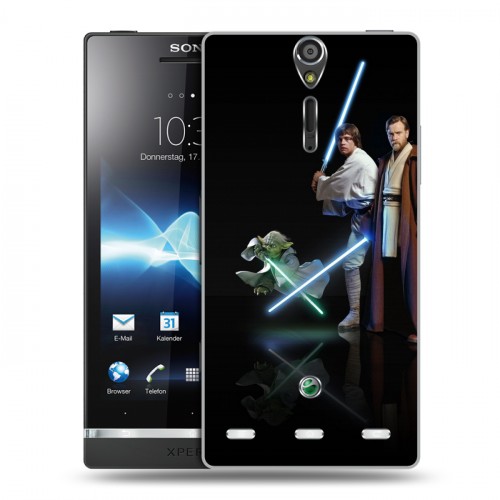 Дизайнерский пластиковый чехол для Sony Xperia S Звездные войны