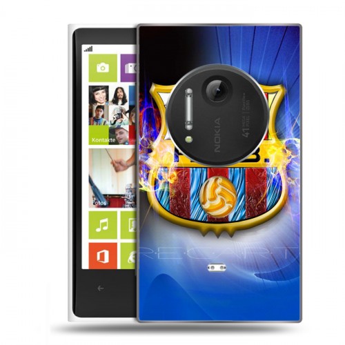 Дизайнерский пластиковый чехол для Nokia Lumia 1020 Барселона