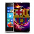 Дизайнерский пластиковый чехол для Microsoft Lumia 435 Барселона