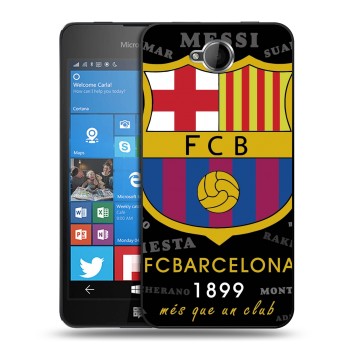 Дизайнерский силиконовый чехол для Microsoft Lumia 650 Барселона (на заказ)