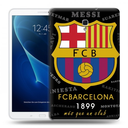 Дизайнерский силиконовый чехол для Samsung Galaxy Tab A 10.5 Барселона