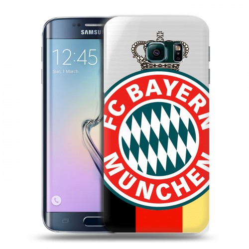 Полупрозрачный дизайнерский пластиковый чехол для Samsung Galaxy S6 Edge Бавария