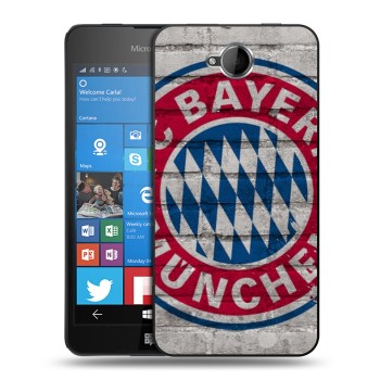 Дизайнерский силиконовый чехол для Microsoft Lumia 650 Бавария (на заказ)