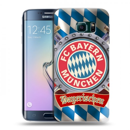 Дизайнерский пластиковый чехол для Samsung Galaxy S6 Edge Бавария