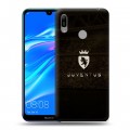 Дизайнерский пластиковый чехол для Huawei Y6 (2019) Ювентус