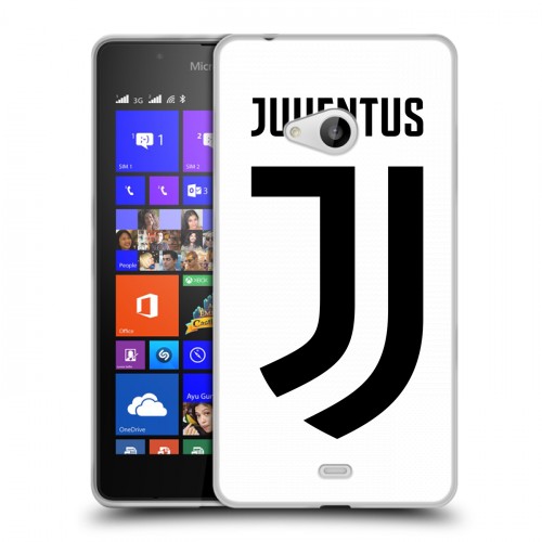 Дизайнерский пластиковый чехол для Microsoft Lumia 540 Ювентус