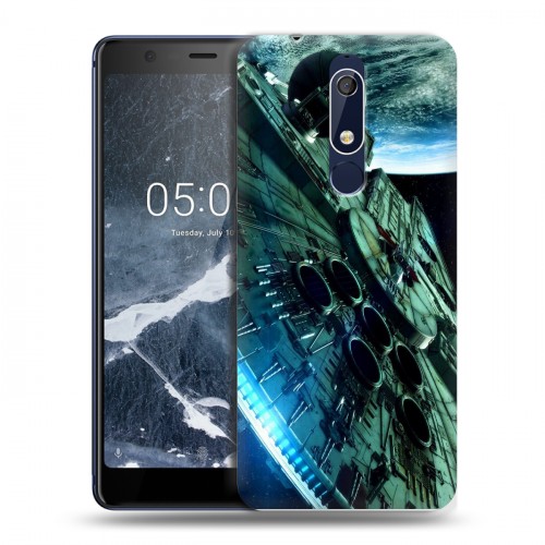 Дизайнерский пластиковый чехол для Nokia 5.1 Звездные войны