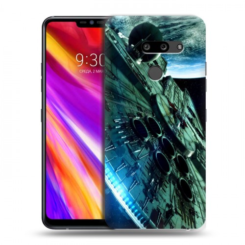 Дизайнерский пластиковый чехол для LG G8 ThinQ Звездные войны