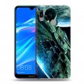 Дизайнерский пластиковый чехол для Huawei Y6 (2019) Звездные войны