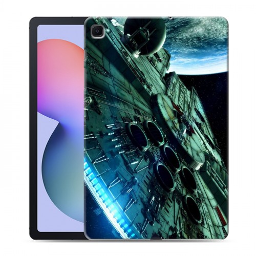 Дизайнерский силиконовый чехол для Samsung Galaxy Tab S6 Lite Звездные войны